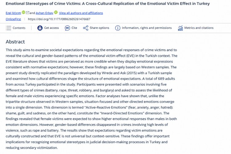 Journal of Interpersonal Violence