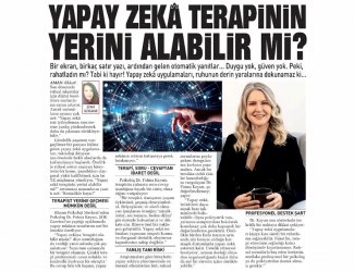 “Yapay Zeka Terapinin Yerini Alabilir mi?”